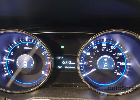 2013 Hyundai Sonata Gls z USA, uszkodzony, nr VIN 5NPEB4AC1DH682783